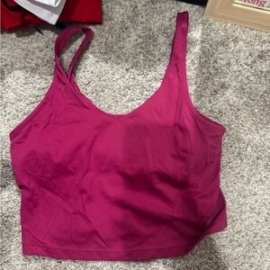 Amazon Women's Magenta Sports Bra